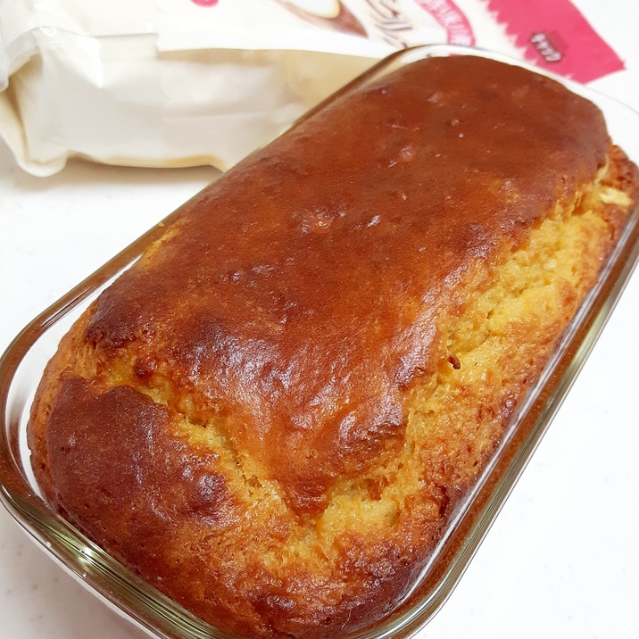 小麦グルテンin大豆粉のバナナパウンドケーキ レシピ 作り方 By Acchan66 楽天レシピ